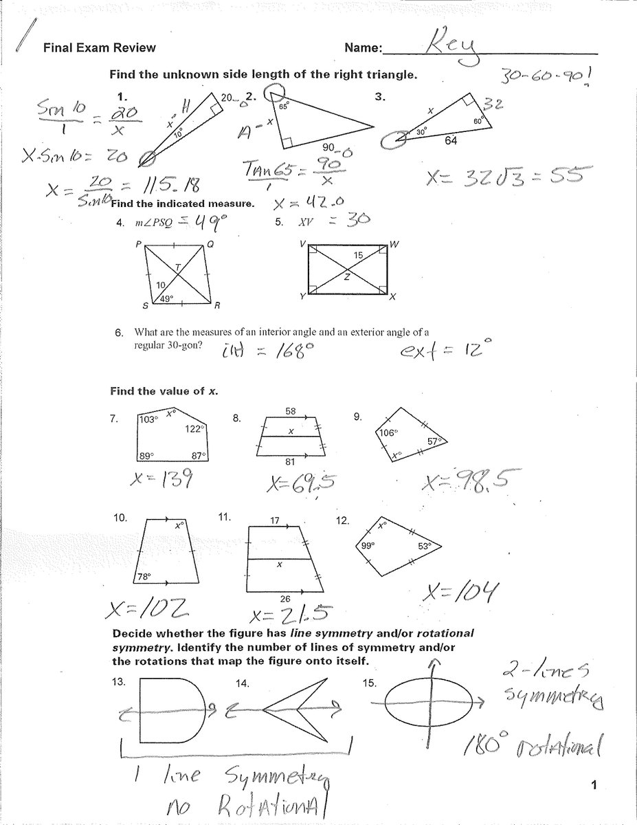 EVHSmath's tweet photo. Here is the key to tour first Review Packet. https://t.co/hqDTwpOr6W
