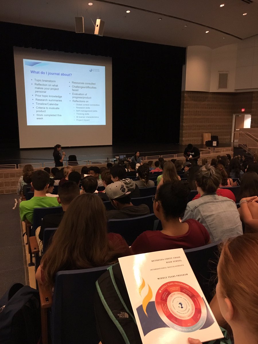 AEIMCPS's tweet photo. MYP personal project kick off conference at BCC. #myppersonalproject #ibo @bccmyp https://t.co/Le8zr4PemV