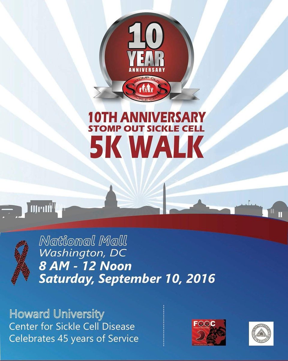 SOSWalkDC's tweet photo. Early registration end June 30th! Its only $25 #soswalkdc #SickleCell https://t.co/kdWvxUejoa