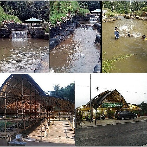 Wisata batu apung alam hijau wanayasa