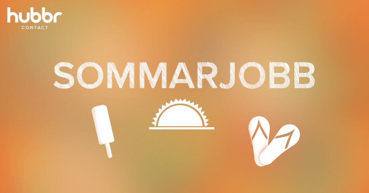 hubbrgroup's tweet photo. Söker du sommarjobb?! Kolla in tjänster hos oss på: https://t.co/QJNlD8QobM #jobb #ledigajobb #nyttjobb #sommarjobb https://t.co/MmcqBD3wkE