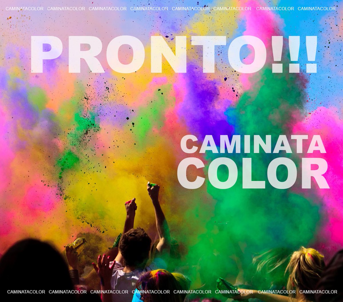 CaminataColor's tweet photo. PRONTO LOS DETALLES Y LAS PRIMERAS CIUDADES QUE ESTARÁN CAMINANDO AL RITMO DEL COLOR EN VENEZUELA #CAMINATACOLOR https://t.co/dOSLC8hRIr