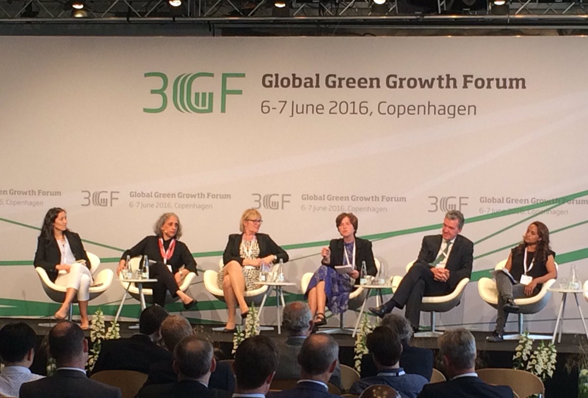 Denmark_Addis's tweet photo. @soleRebels CEO Bethlehem on responsible production, sustainable value &amp; supply chains #3GF2016 #SDG8 #SDG12 https://t.co/6hSH33ah4b