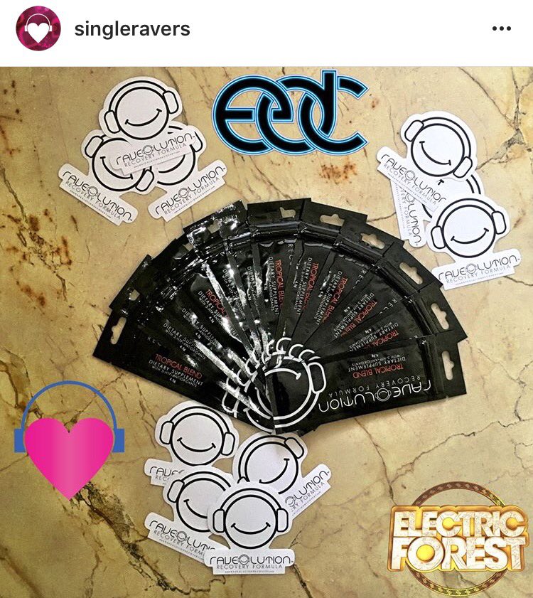 Raveolution Recovery Formula tweet media