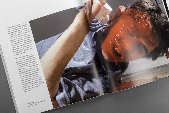 theBluecoat's tweet image. Preview of the Double Act exhibition book, launching tomorrow evening, designed by @lawncreative