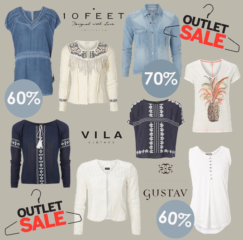 Hot #summer #sales in de webshop #outlet. Korting tot wel 70% op veel mooie #zomermode! bit.ly/215hPLE