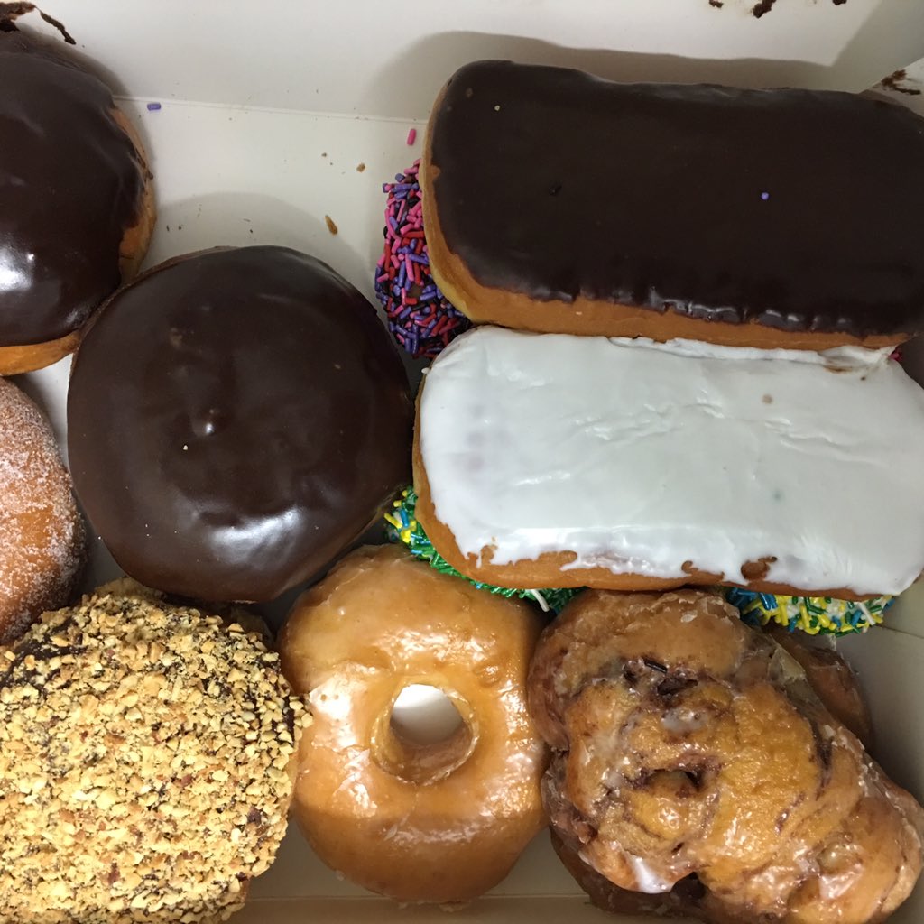 Thanks <a href="/festfoods/">Festival Foods</a>! #NationalDonutDay continues. Enjoying  the winnings! 🍩 = 😀