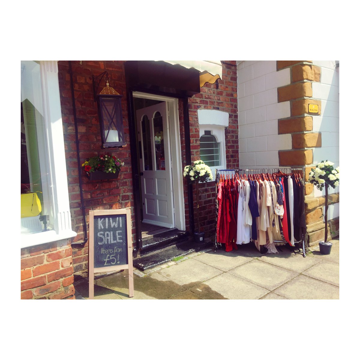 SALE &amp; SUNSHINE ☀️ What more could you want!? - we're open till 5pm this evening!! #summer #sun #fashion