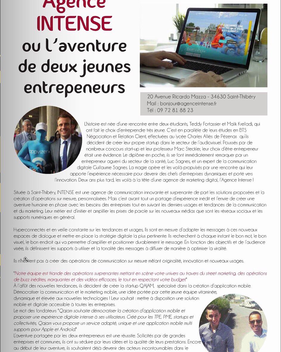 Agence Intense tweet media