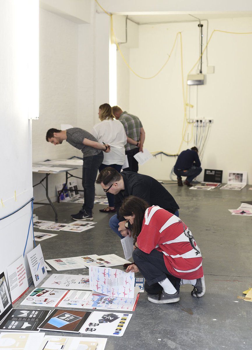 Design_Bridge's tweet photo. A sneak peak into the first round of judging for this year's Dog's Bollocks Student Awards competition... #DBstudent https://t.co/DyL6CvAtl8
