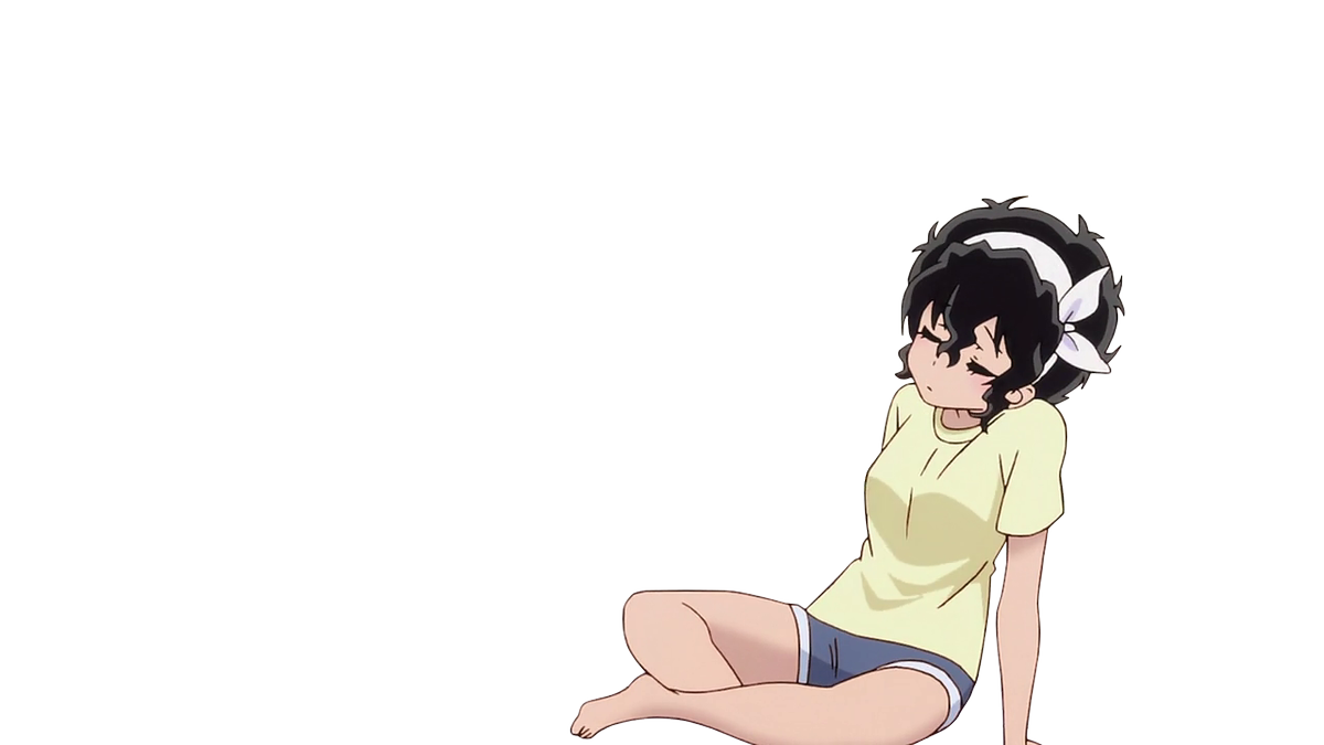 アニメ素材bot على تويتر ばくおん 4話 休む天野恩紗 素材 T Co Reto21s0cn