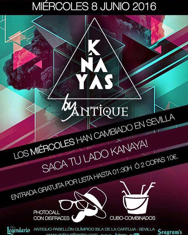 Este miércoles saca tu lado más #KANAYA en #ROSSO !!

Lista de #ALBERTOMARIN de 00-1:30 GRATIS!!

TLF:659197593