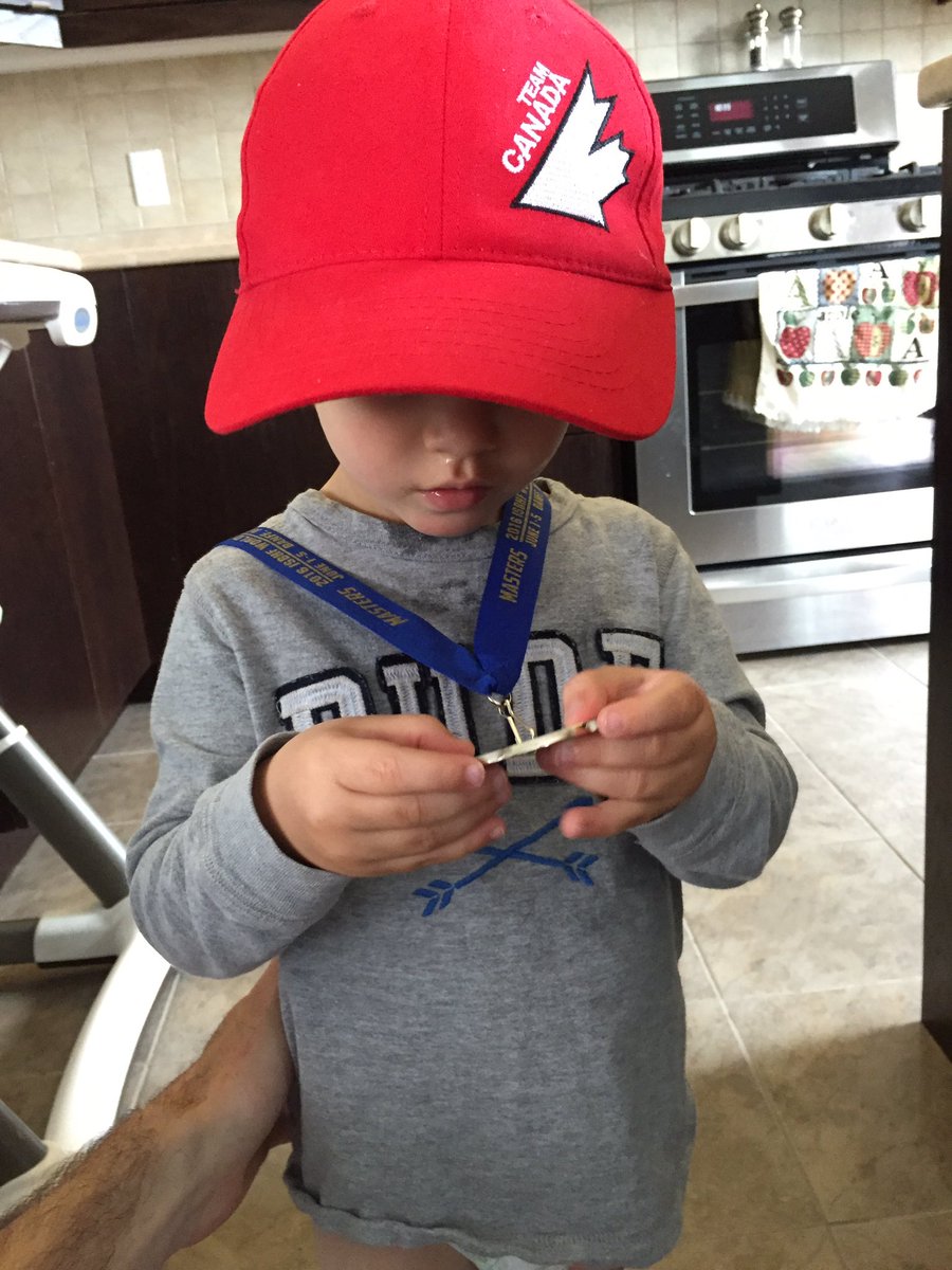 HockeyTrainer77's tweet photo. Silver is Gold for this guy. Glad to be home and very grateful for the opportunity @CanBallHockey @banff2016 https://t.co/A1laFGeK0r