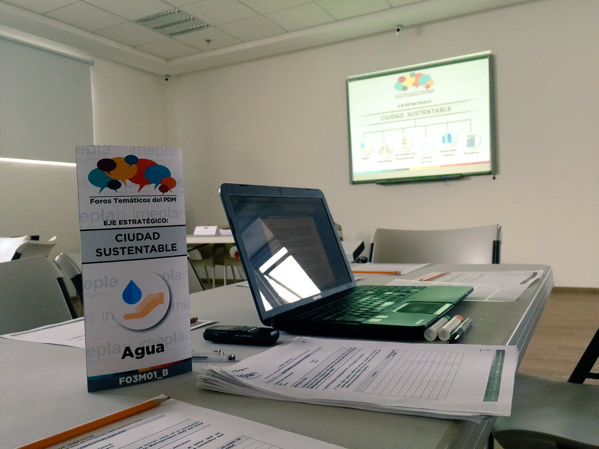 IMEPLAN's tweet photo. ¡Estamos listos para comenzar el foro Ciudad Sustentable! https://t.co/3p9QKXWOOU
