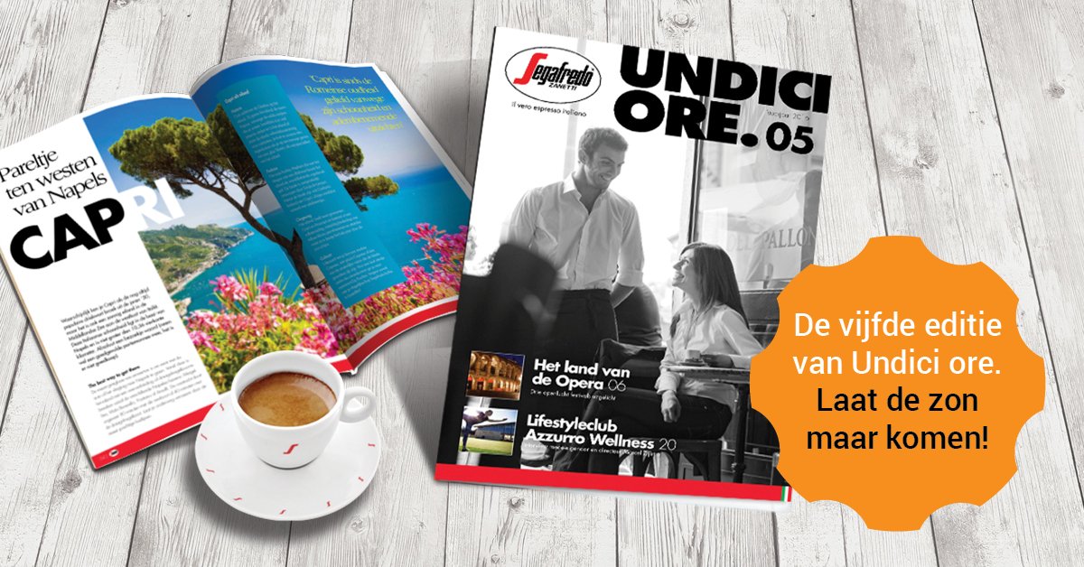 Zin in Italiaanse inspiratie van #Segafredo Zanetti Nederland?
tiktak-segafredo.nl/magazine5/ #magazine #beleving