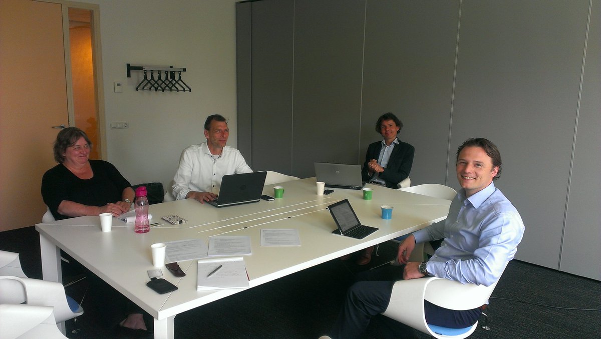CorDeRijke's tweet photo. Constructief overleg over digitaliseren vergunningprocessen met @PinkRoccade , @Roxit_bv en @SIMgroep https://t.co/CfKcAxnr2w