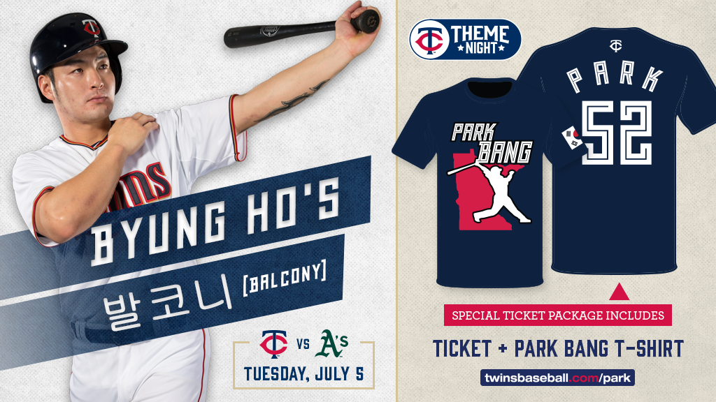 Twins's tweet photo. RT to win this signed Byung Ho Park magazine!

 Tix to Byung Ho's Balcony on 7/5 + tshirt >> https://t.co/TFx5akXeeP https://t.co/myADKapdeG