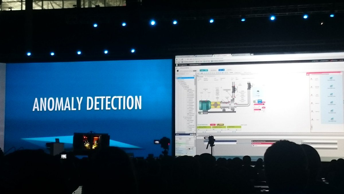 jcIoTnow's tweet image. So do the #IoT data analytics at the edge. With ThingWorx. Don&apos;t send it thru the cloud, says @PTC @IoTNow_