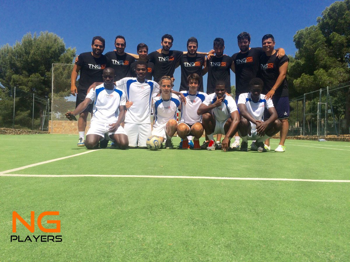 NG Players against Staff. Do you know who won the last match of the season? #EndOfSeason