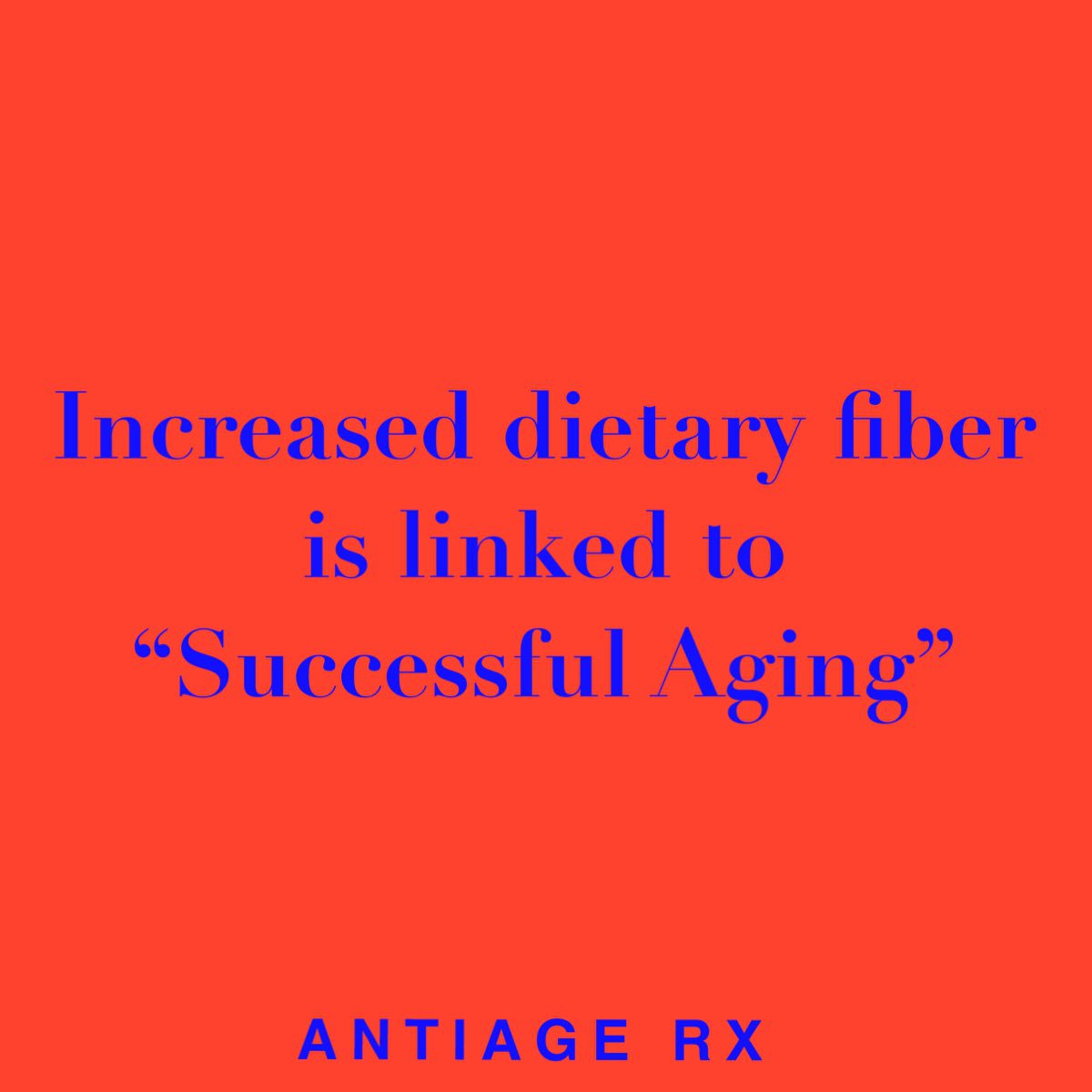 TheAntiagepre's tweet photo. People who have the highest intake of fiber have almost 80% greater likelihood of living a long and healthy life https://t.co/3KoG2JoY1e