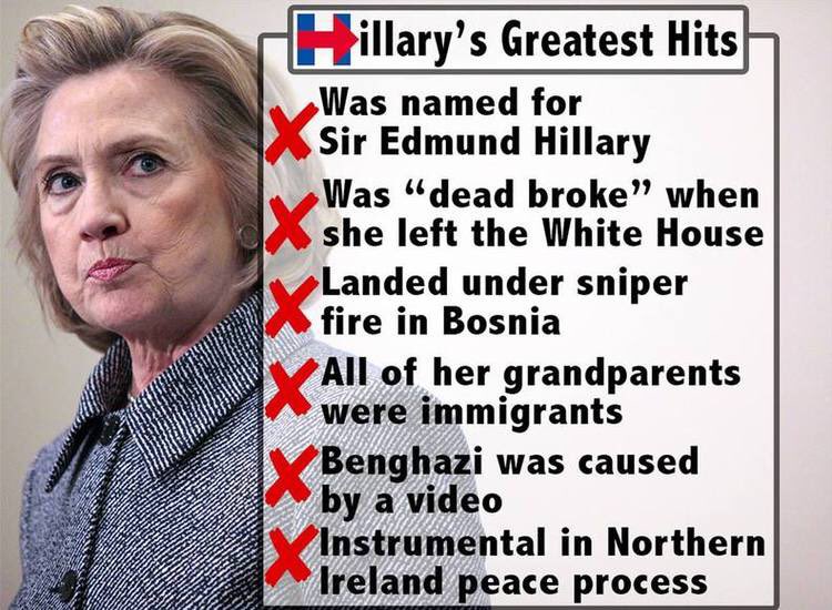 LissBrantley77's tweet photo. #HillaryLostMe when I realized that this woman can not tell the truth #ClintonNOTWinner #NeverHillary #StillSanders https://t.co/o9LcUMuXz5