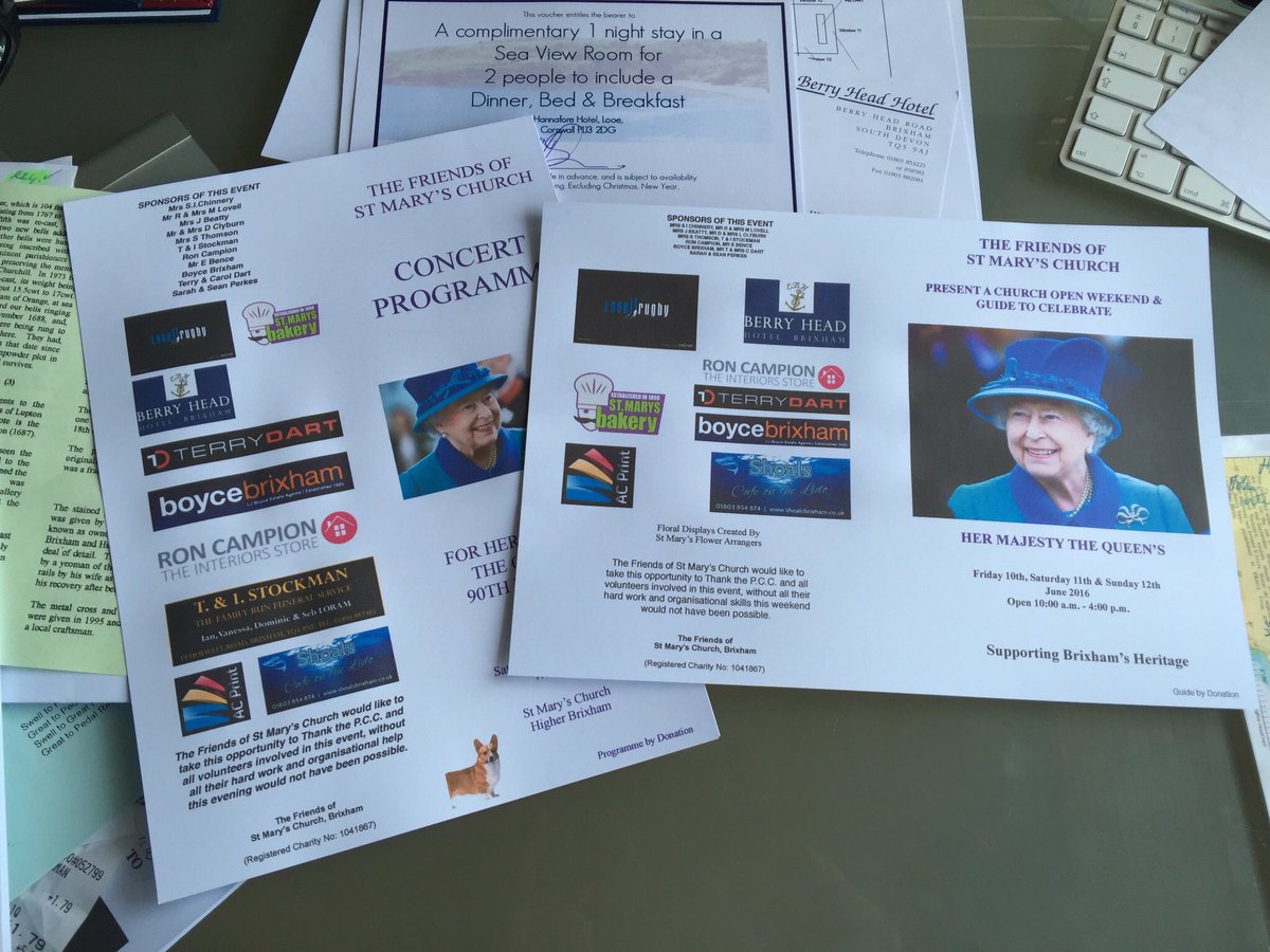 @lovellrugby #StMarysBakery
<a href="/acprintltd/">AC Print Ltd</a>
<a href="/StockmanFS/">T & I Stockman</a>
<a href="/ShoalsBrixham/">Shoals Brixham</a>
<a href="/ron_campion/">RonCampionFurnishers</a>
#TerryDart
<a href="/BoyceBrixham/">Boyce Brixham</a>