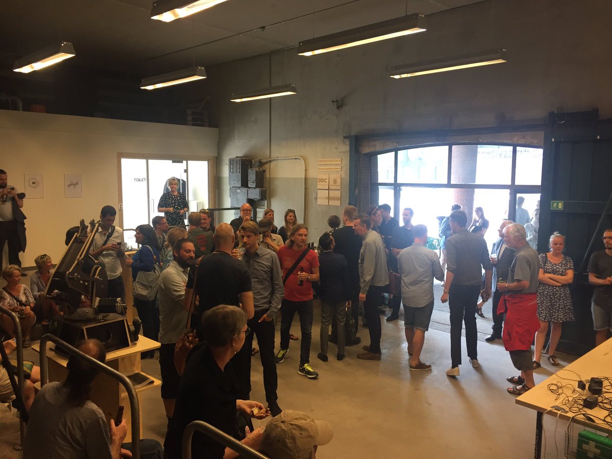 Lancering af CPHs nyeste makerspace #underbroen 100m fra BLOX. Blirden spændende og sprælske fætter til #BLOXHUB .