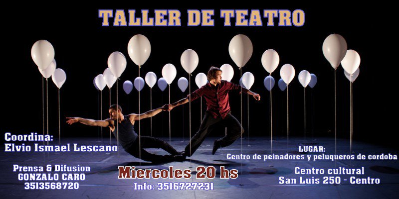 Los días en que esperás para salir a ver teatro, son los días en los que VOS hacés #teatro!! goo.gl/yI9L7a