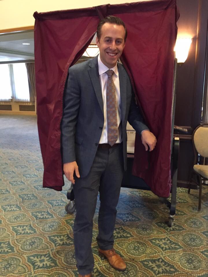 AlexLawNJ's tweet image. I #voted this morning in Collingswood! Have you gotten to the #NJPrimary polls yet? #PrimaryDay #ElectionDay