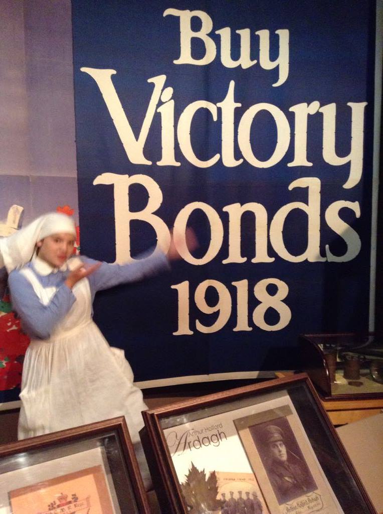CorbiereHunter's tweet photo. Had a fun day at the @simcoecountyMUS learning all about the Nursing and Medical usage in WW1! #MSS20Time https://t.co/ZWsAWQywsX