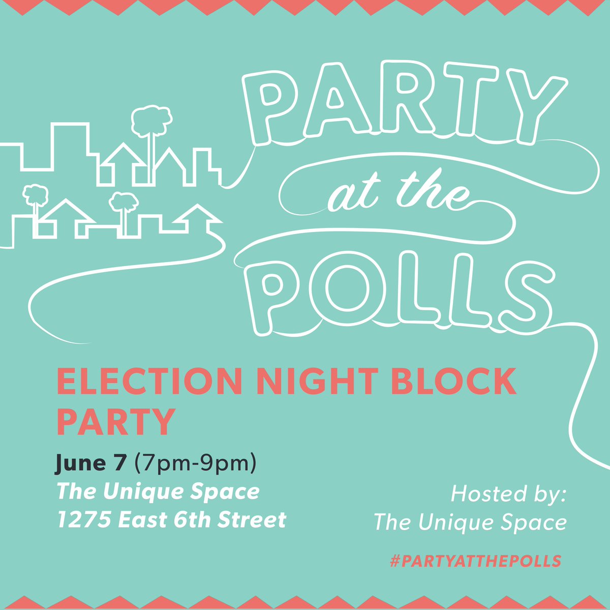 Got your #IVoted sticker? You'll want to hold on to it for @theuniquespace's block party buff.ly/289C9B2