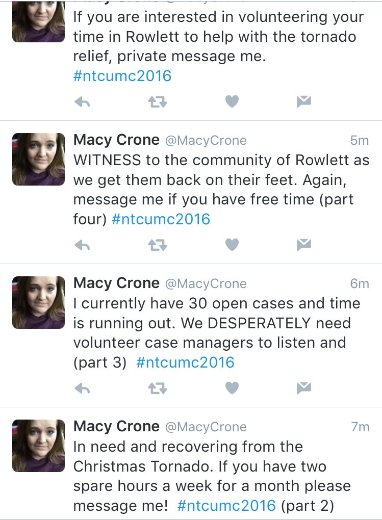 KellyJoArtist's tweet photo. Join young people like @anna11shipley & @MacyCrone in relief efforts @NTCCMO #ntcumc2016 #rebuildrowlett https://t.co/WQ8UuZyXVb