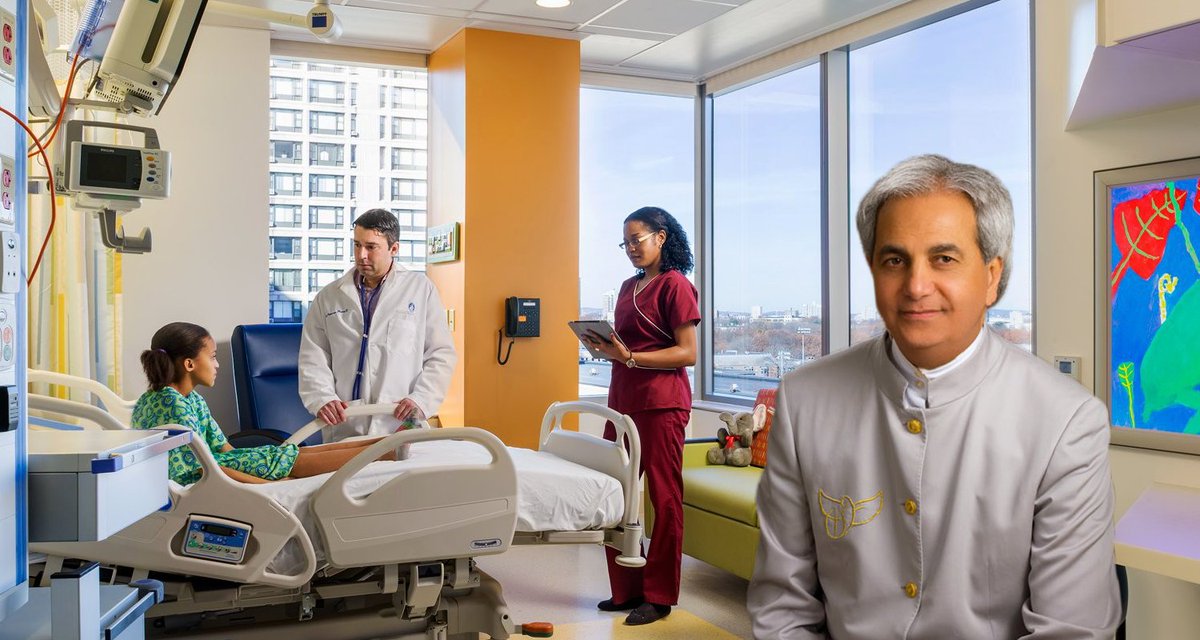 Benny Hinn Spends Another Long Day At Children’s Hospital Healing Kids babylonbee.com/news/benny-hin…