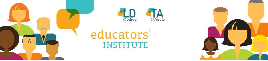 LDatSchool's tweet photo. Public registration for our #EducatorsInstitute is now open! Space is limited,register today https://t.co/bs8LnuldSU https://t.co/TlUL5vetWj