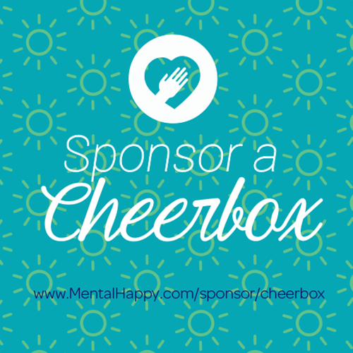 MentalHappy's tweet photo. Sponsor a Cheerbox! Send love and support to those in need. https://t.co/8kI7VkDfQQ #sponsor #sendcheer #beahero https://t.co/O3MeYVipOd