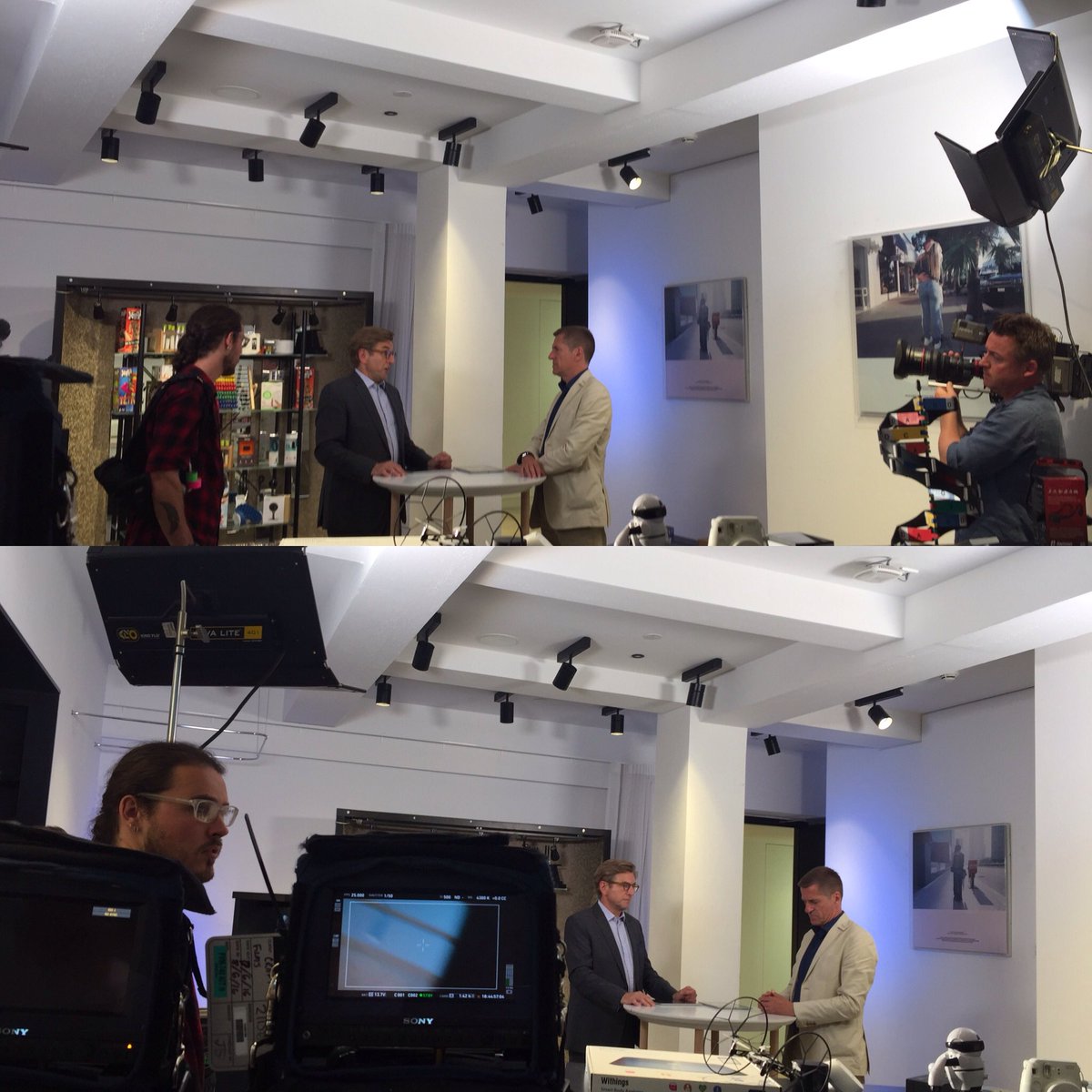 keithweed's tweet photo. Behind the scenes shooting tonight for new series from @BrandTechTV. Keep yr eyes out for it around @Cannes_Lions ! https://t.co/42h9rVjKB0