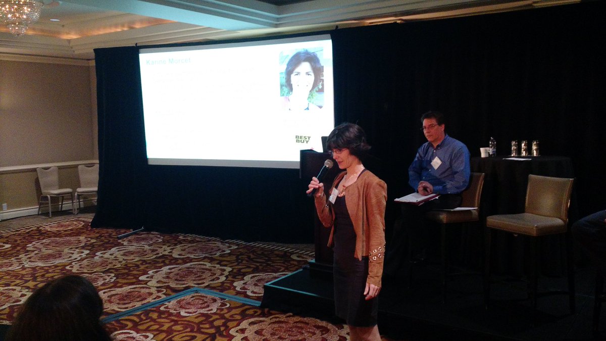 SDLlanguage's tweet image. Karine Morcet from @BestBuyCanada joins @SDL&apos;s Franco Zearo on the Translation Quality Panel #SDLCSS