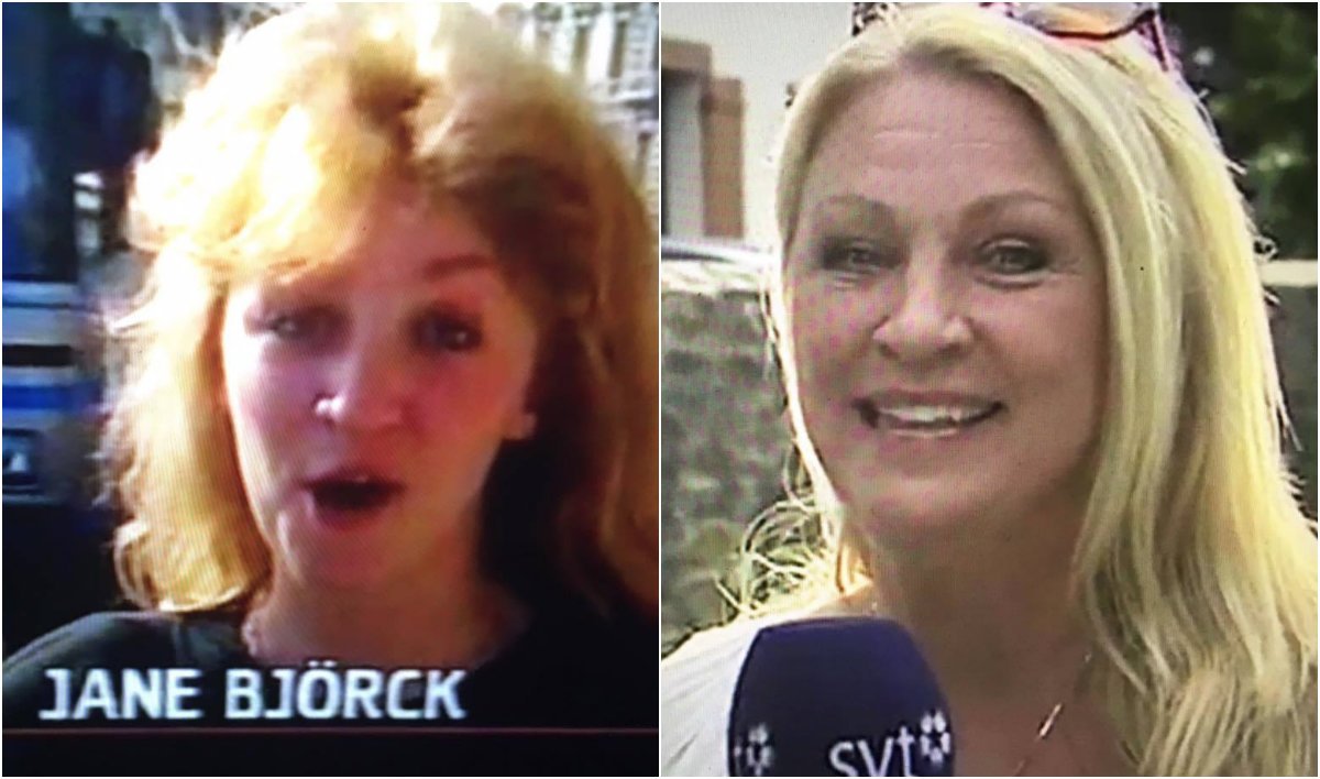 I mästerskapstider så är det på sin plats att hylla Jane Björck. Grym! Hon va' med redan 1990. Och är med nu också.