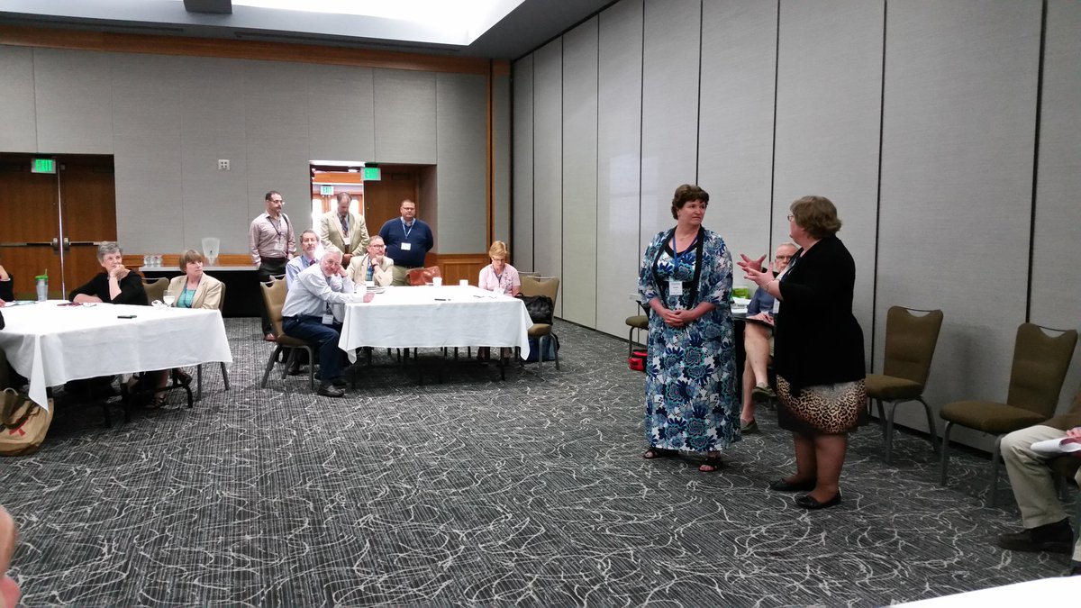 Dorene Hersh &amp; June Bredin open the WAFP-<a href="/WSALPHO/">Public Health WA</a> summit on #familymedicine #publichealth collaboration <a href="/aafp/">AAFP</a>