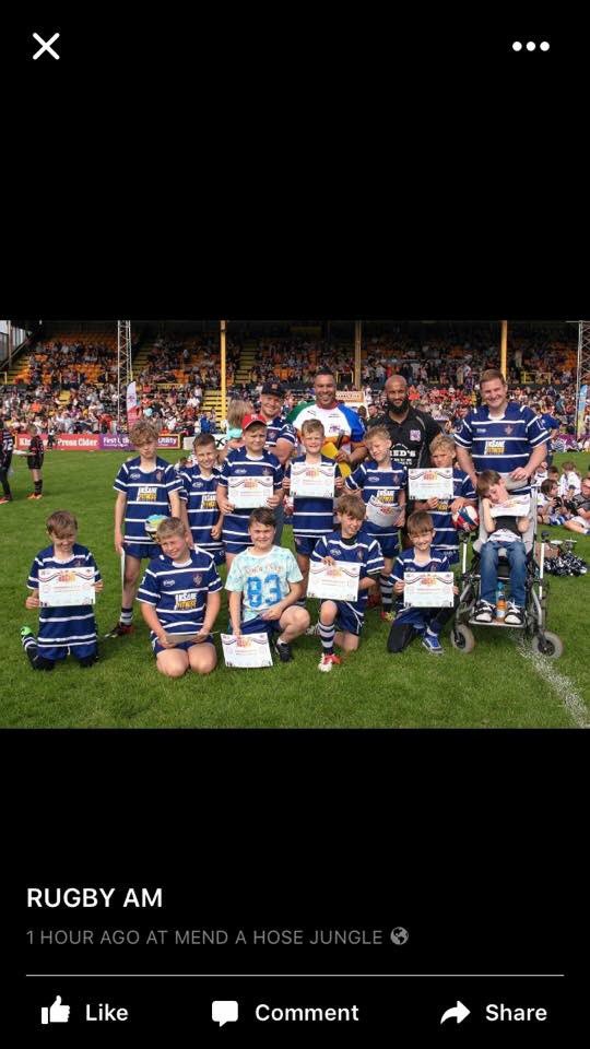 Kealcarlile's tweet image. A few pics from @RugbyAM tournament on Saturday with the Fev lions u10's boys #proud