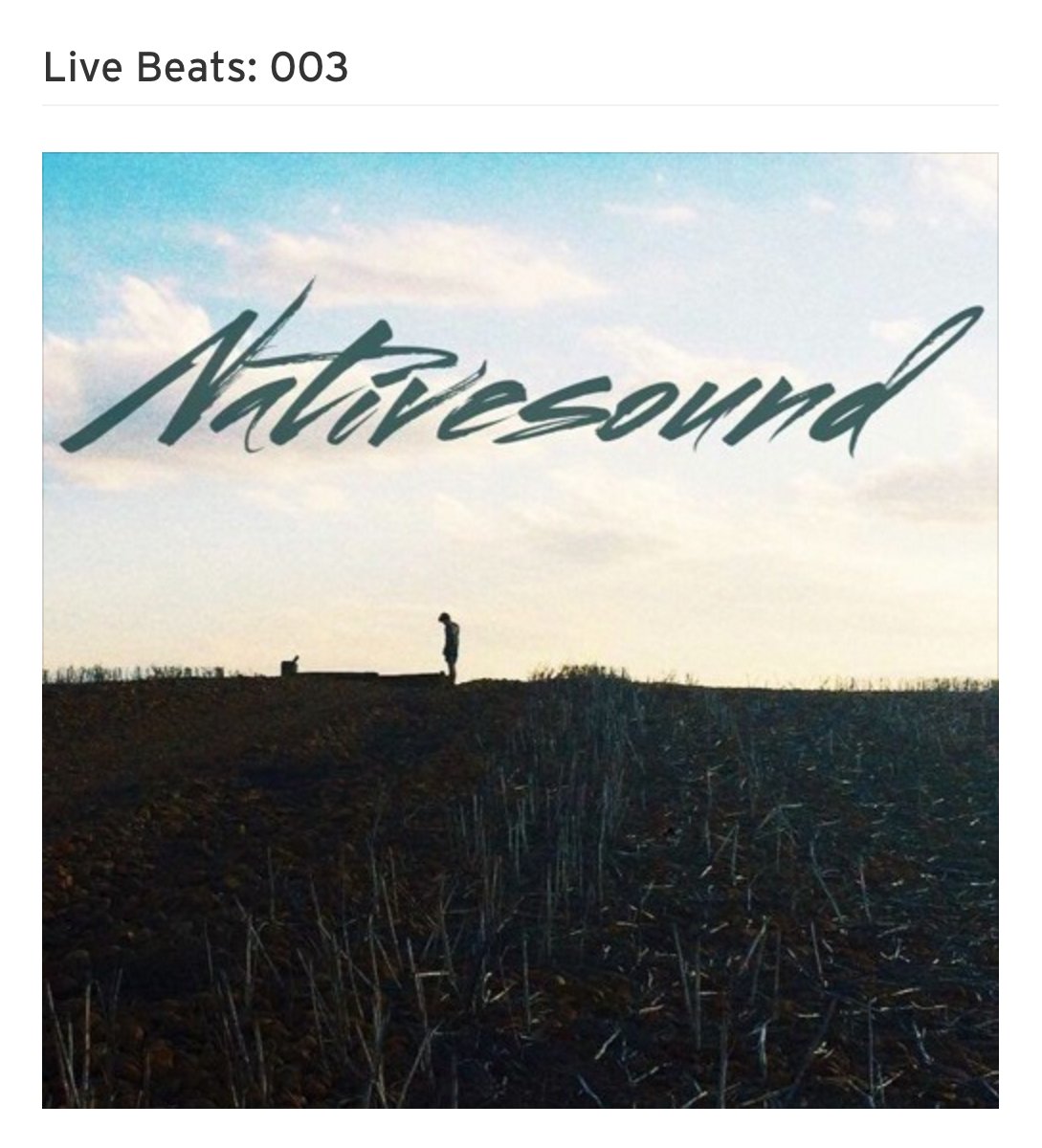 SUBVAULT's tweet photo. Nativesound - Live Beats 3

#Deep #DownTempo #Melodic #Minimal #DeepTech #Techno #CapeTown

https://t.co/h6lrt5acaQ https://t.co/5YFwHi7GX9