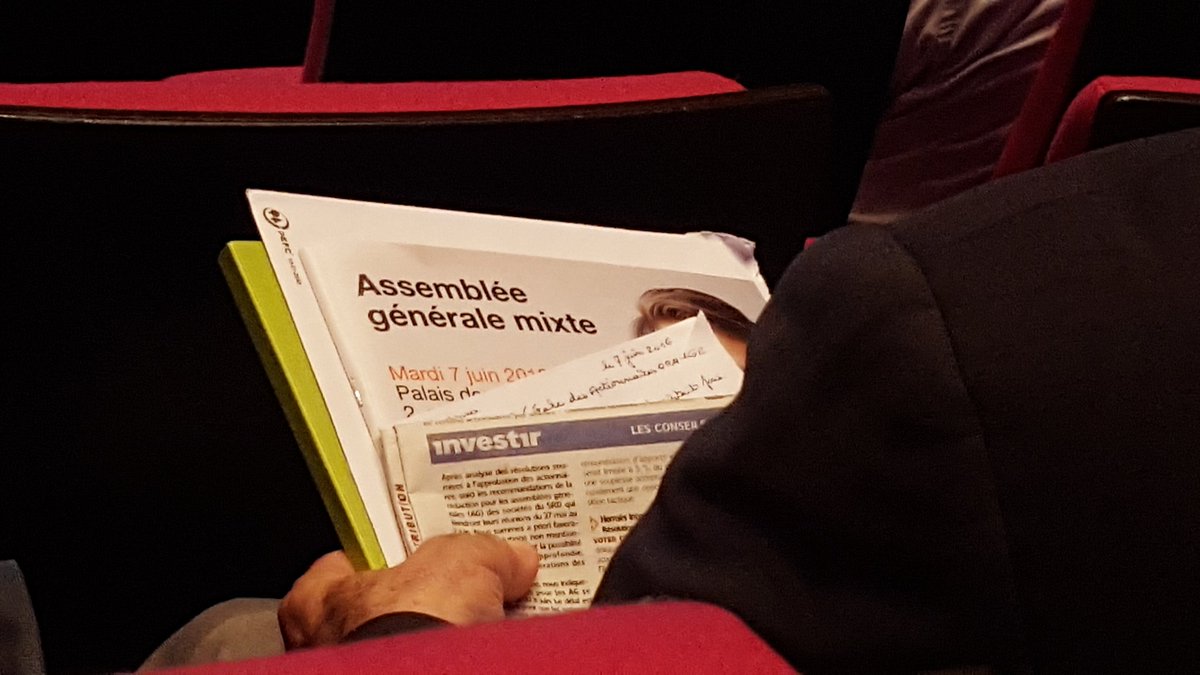 Début du vote ag d'Orange, Investir accompagne les actionnaires