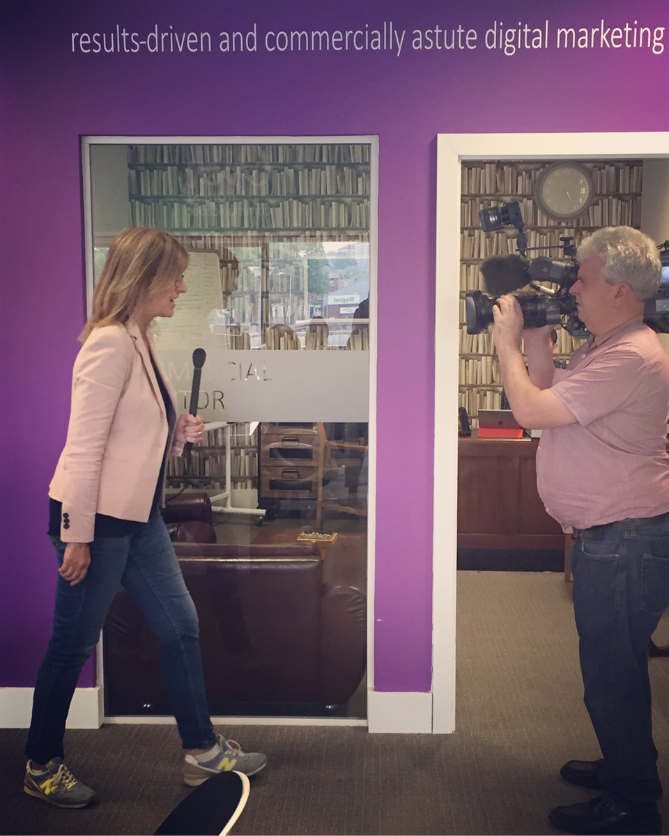 BringDigitalUK's tweet photo. The BBC filming at our offices today! 😀#bringdigital #staytuned https://t.co/rN3NUH16FF