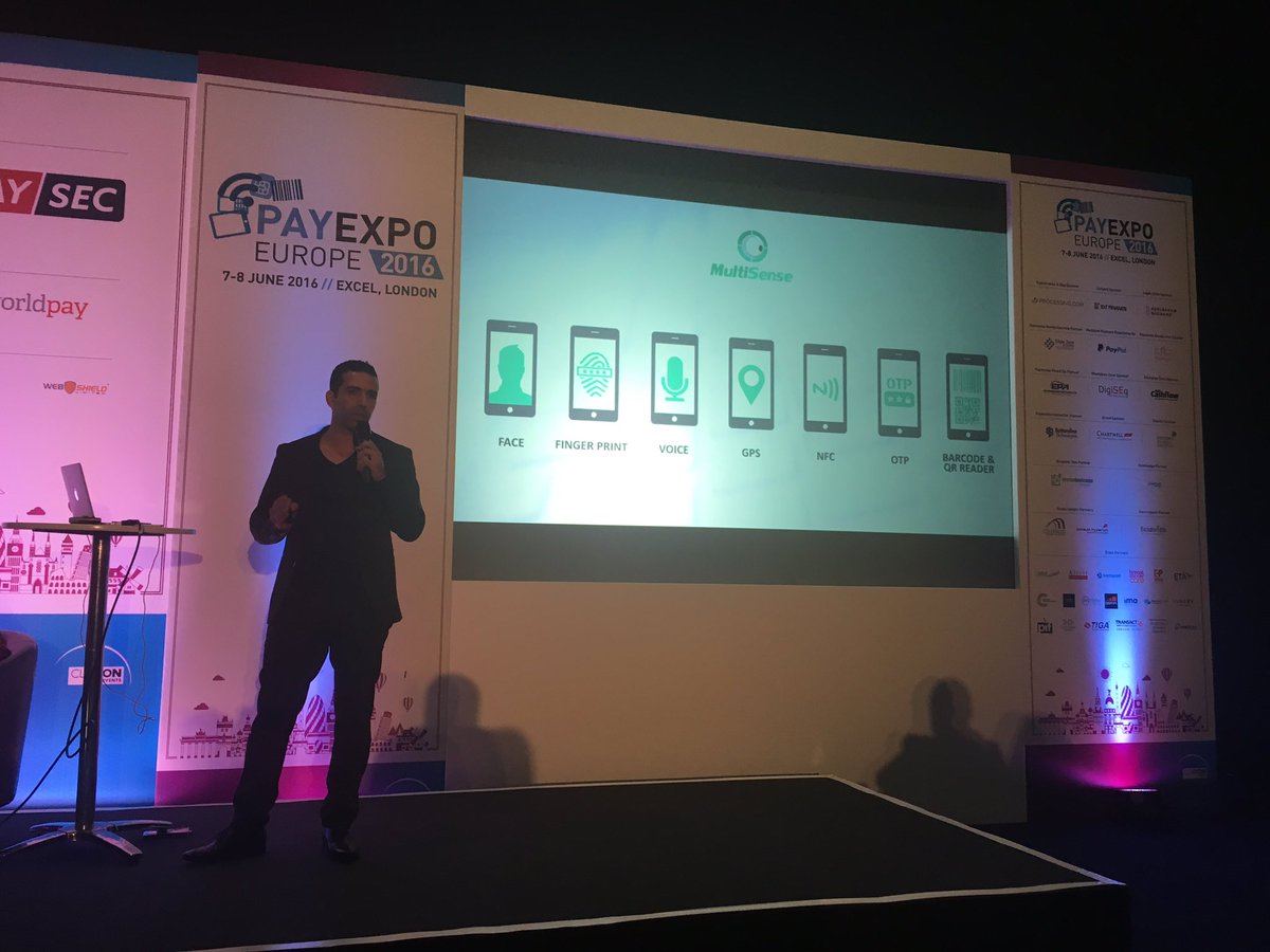 Our CEO <a href="/AviramSiboni/">Aviram Siboni</a> showcasing our technology at @PayExpo today.