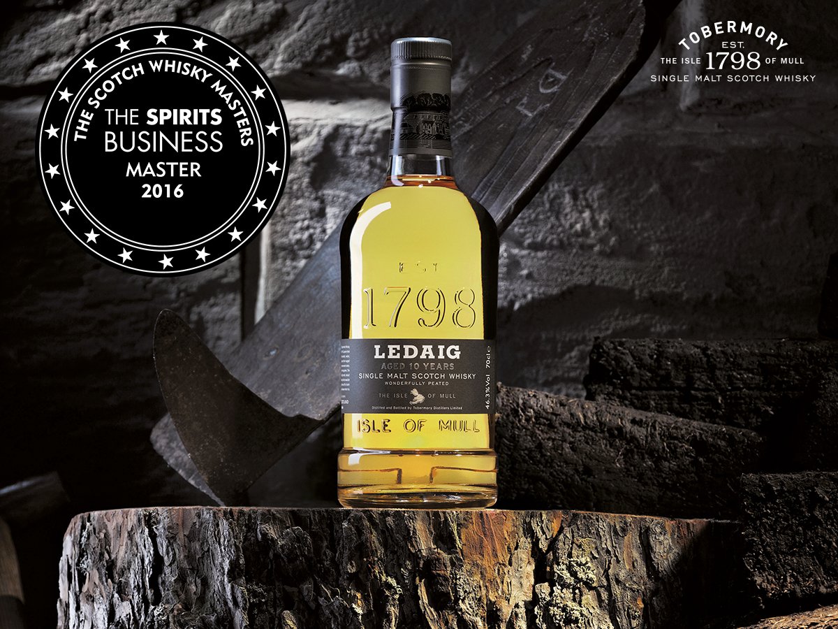 We're pleased to announce that our Ledaig 10YO recently won a Master at the 2016 Global Scotch Masters competition