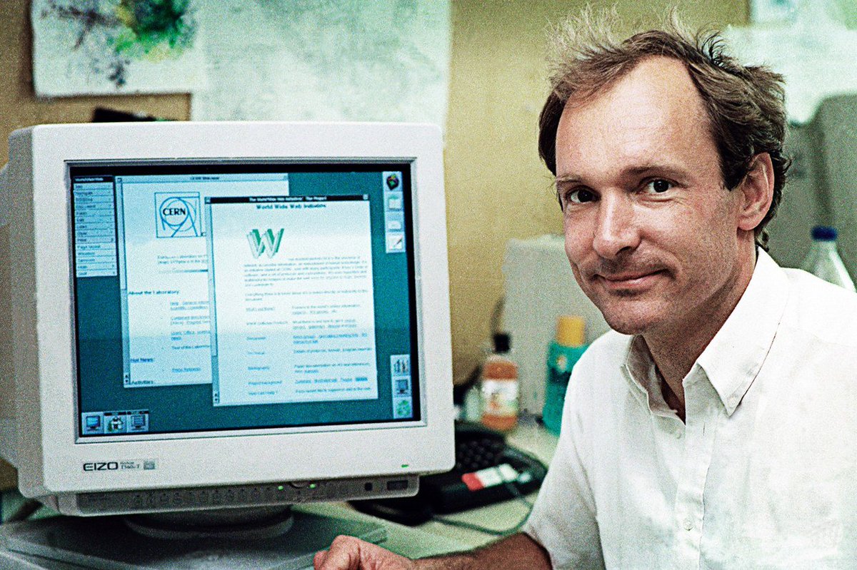 MIT_CSAIL's tweet photo. Happy bday to our own @timberners_lee, inventor of the Web &amp; head of @W3C: https://t.co/0OKpFZ3eDS https://t.co/RrPZQzABDz