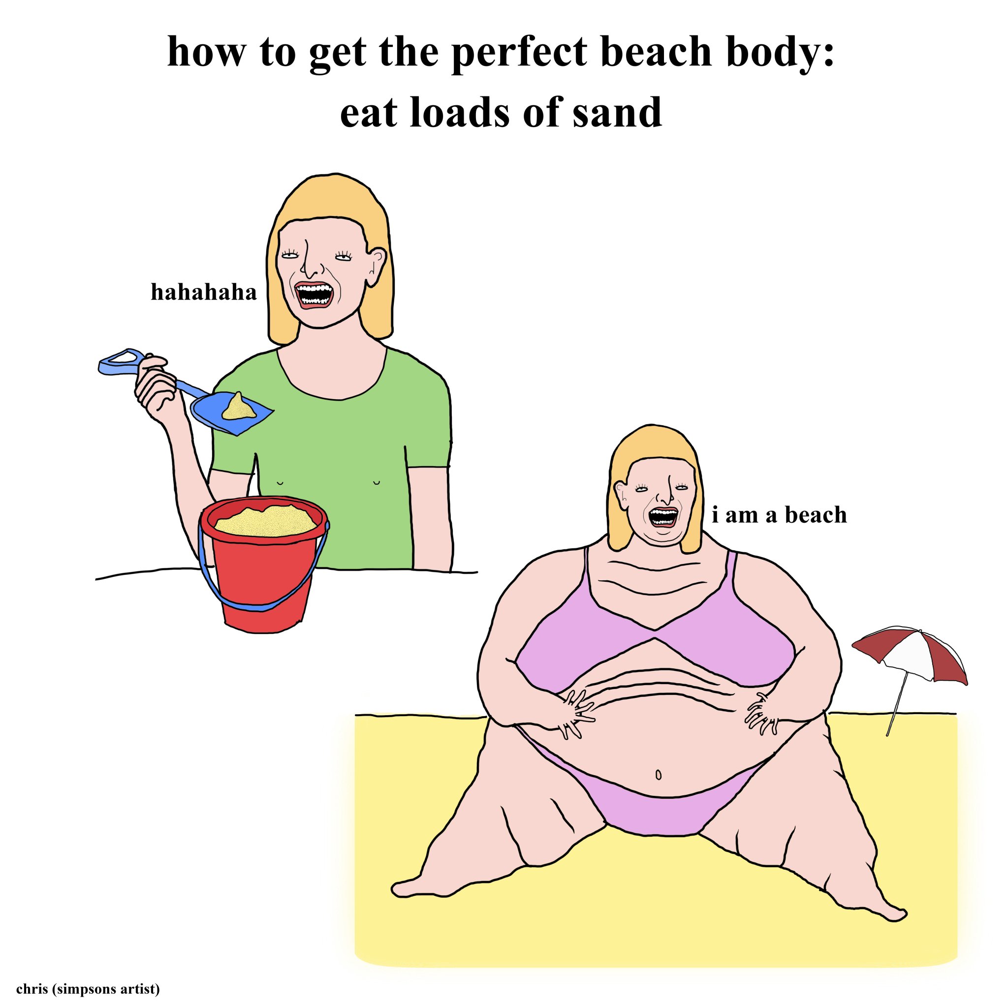 beach meme