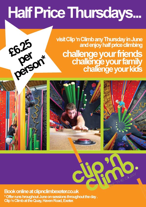 Clip n Climb Exeter tweet media