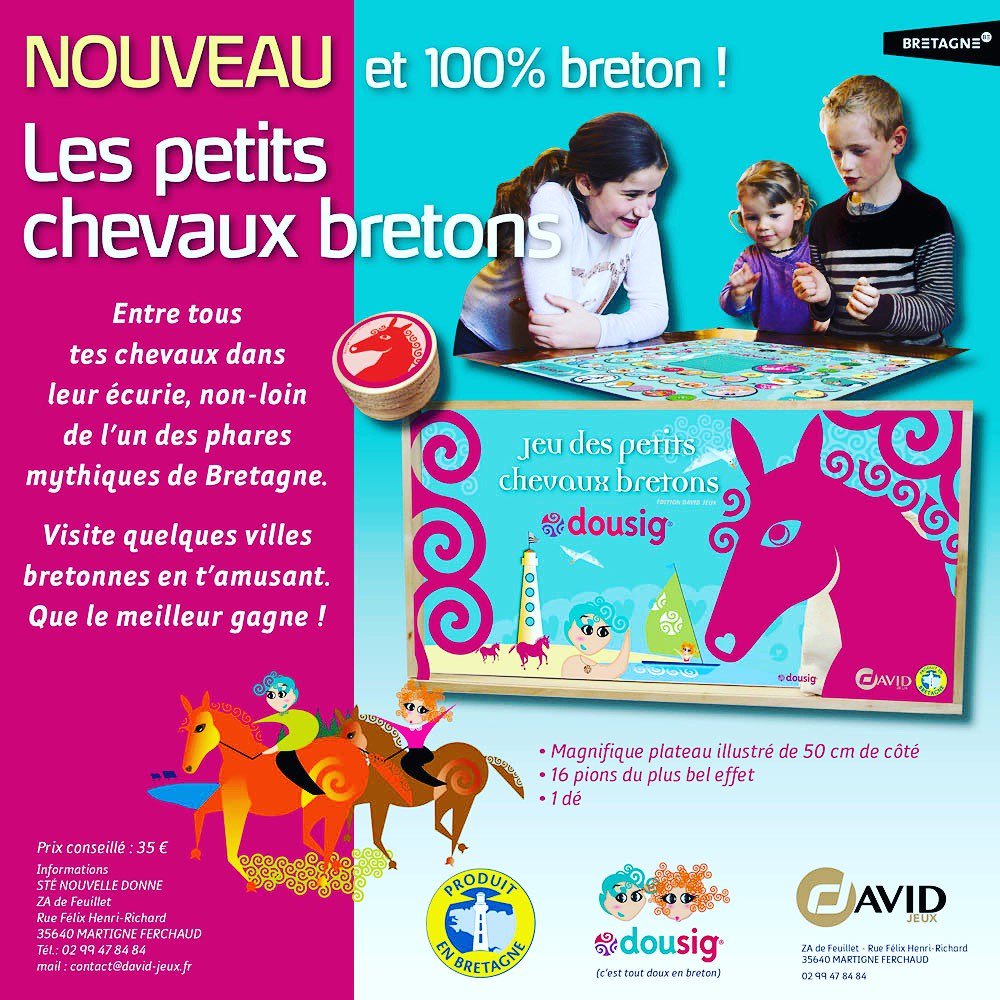 2 partenaires de <a href="/MarqueBretagne/">Marque Bretagne</a> qui travaillent ensemble, @Je_ma_bretagne &amp; <a href="/DavidJeux/">DAVID Jeux</a> ça donne <a href="/BretagneDousig/">Dousig en Bretagne</a> !