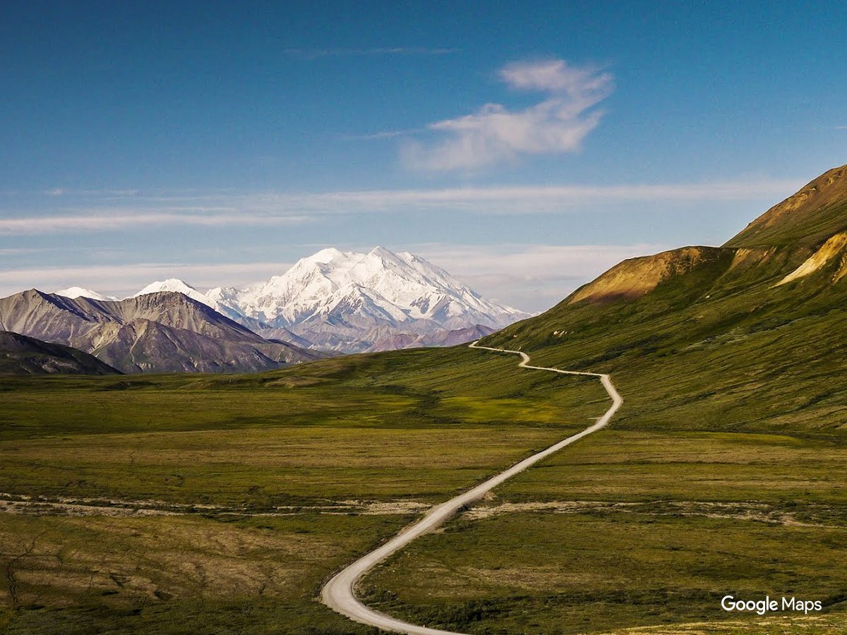 googlemaps's tweet photo. 103 years ago, climbers made it to #Denali’s summit. So who's up for a challenge? https://t.co/CtlQUxFhv5 https://t.co/CTrcHYi6Jb
